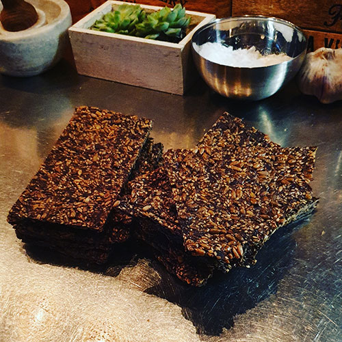 Keto crispbread