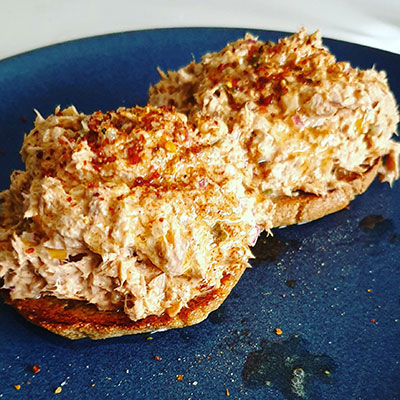 Keto crispbread